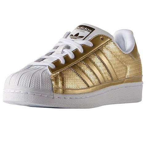 adidas superstar damen gold braun|Adidas superstars for women.